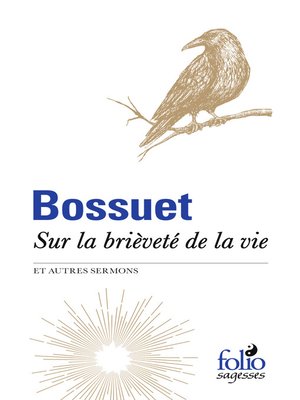 cover image of Sur la brièveté de la vie et autres sermons